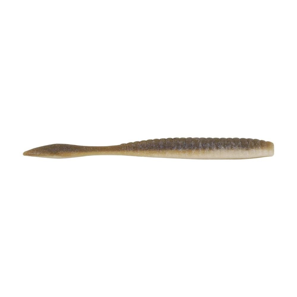 BERKLEY POWERBAIT MAXSCENT FLAT WORM LURE 3.6&quot; - 10PK, Color: SMELT