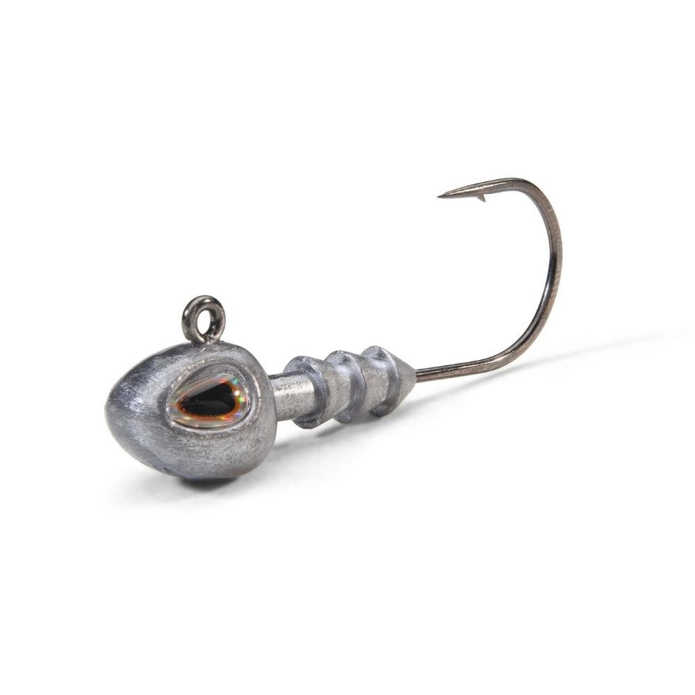 BERKLEY FUSION19 HYBRID JIGHEAD, Color: UNPAINTED, Size: 3/8OZ - 2/0 HOOK