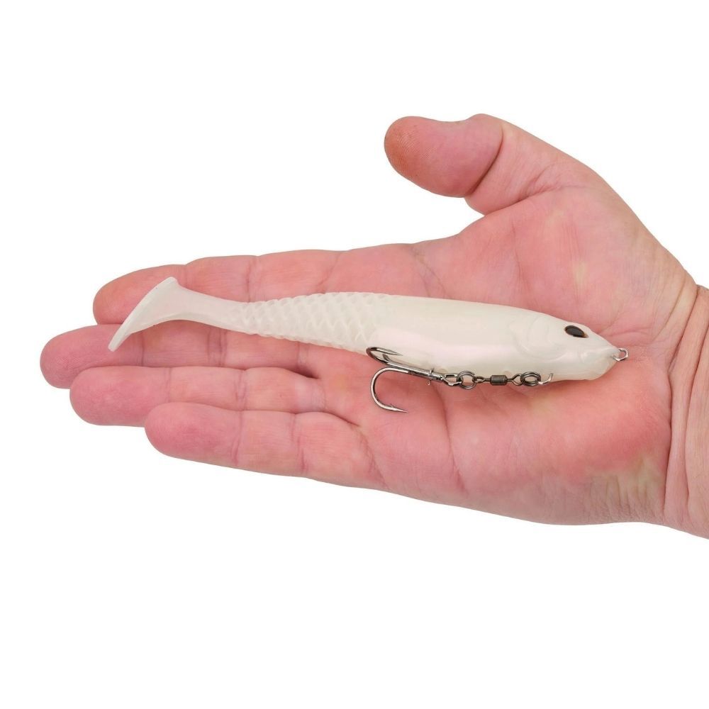 BERKLEY POWERBAIT CULLSHAD SWIMBAIT 6&quot;, Color: SIGHT FLASH