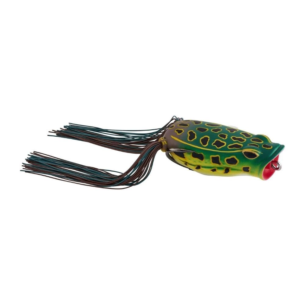 BERKLEY SWAMP LORD POPPING HOLLOW BODY FROG 2.4&quot;, Color: SPRING FROG