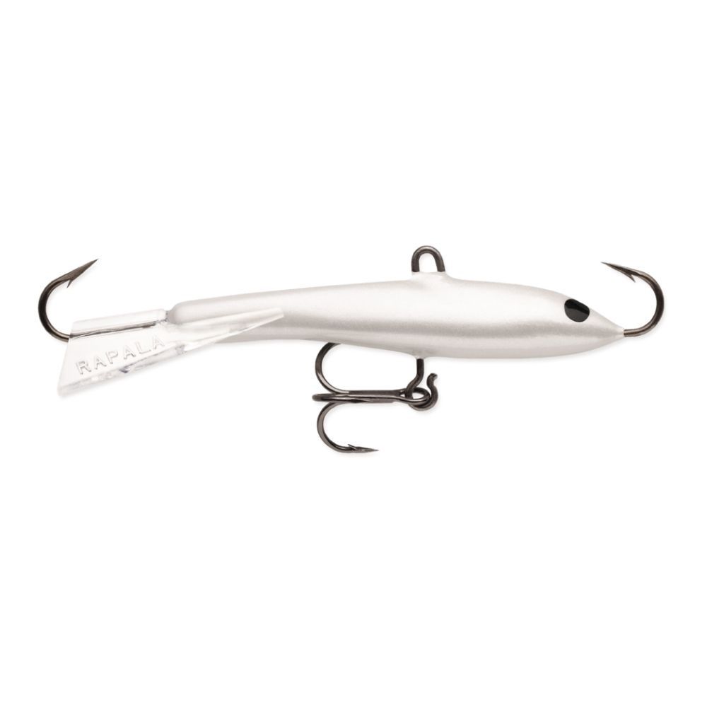 RAPALA JIGGING RAP W7 JIG 2 3/4&quot;, Color: PEARL WHITE