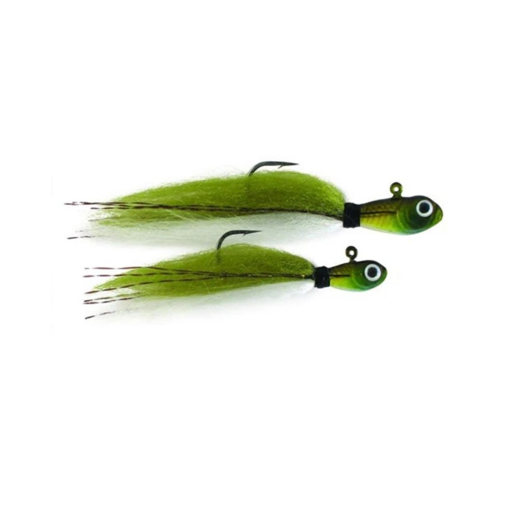SPRO PHAT FLIES  BABY BASS 1/16OZ - 2PK, Size: 1/16OZ