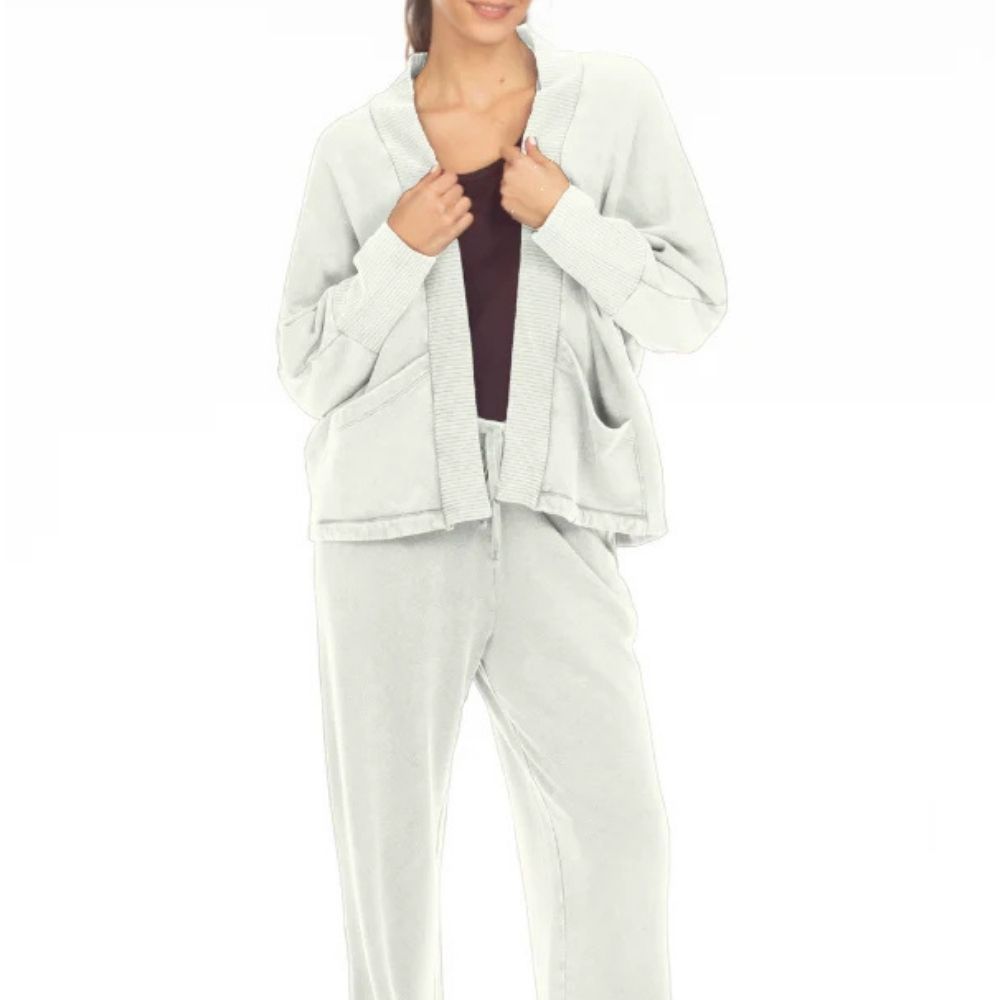COCOON CARDIGAN, Color: COCONUT MILK, Size: S