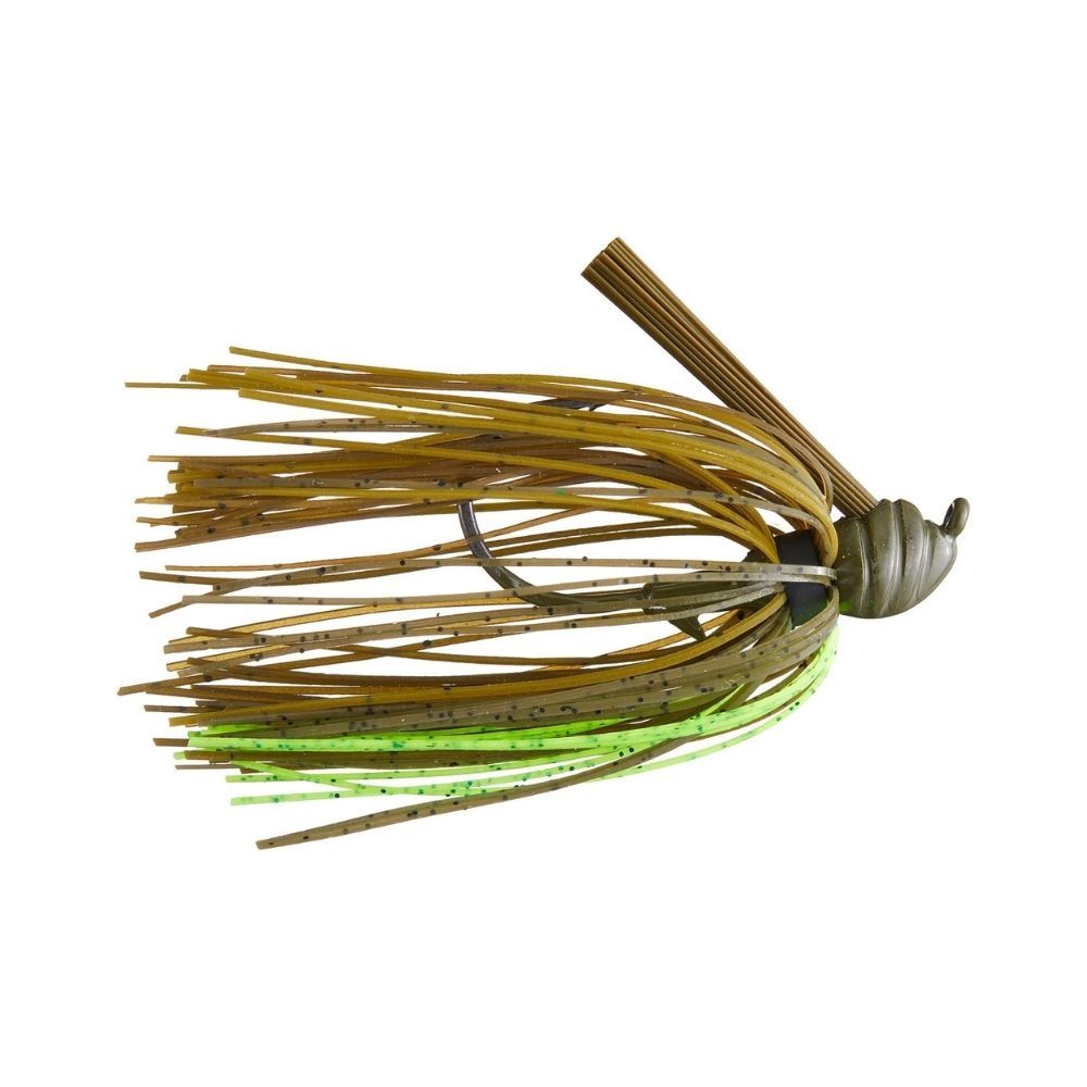 DIRTY JIGS WEEKENDER CASTING JIG 3/8OZ, Color: DIRTY CHARTREUSE