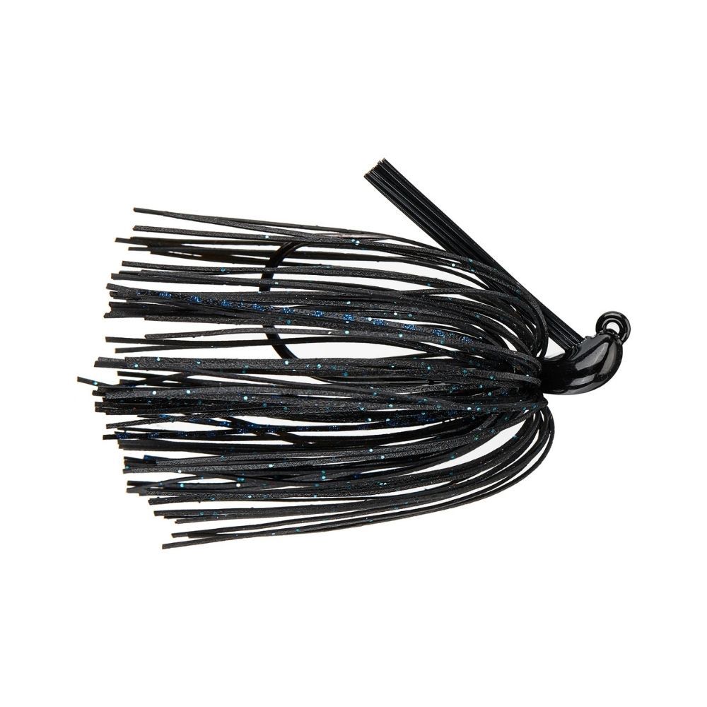 QUEEN TACKLE TUNGSTEN FLIPPING JIG, Color: BLACK MAGIC, Size: 3/8OZ