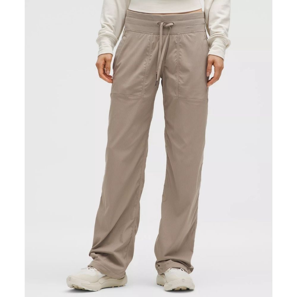 DANCE STUDIO MID-RISE PANT REGULAR, Color: WARM ASH GREY, Size: 2