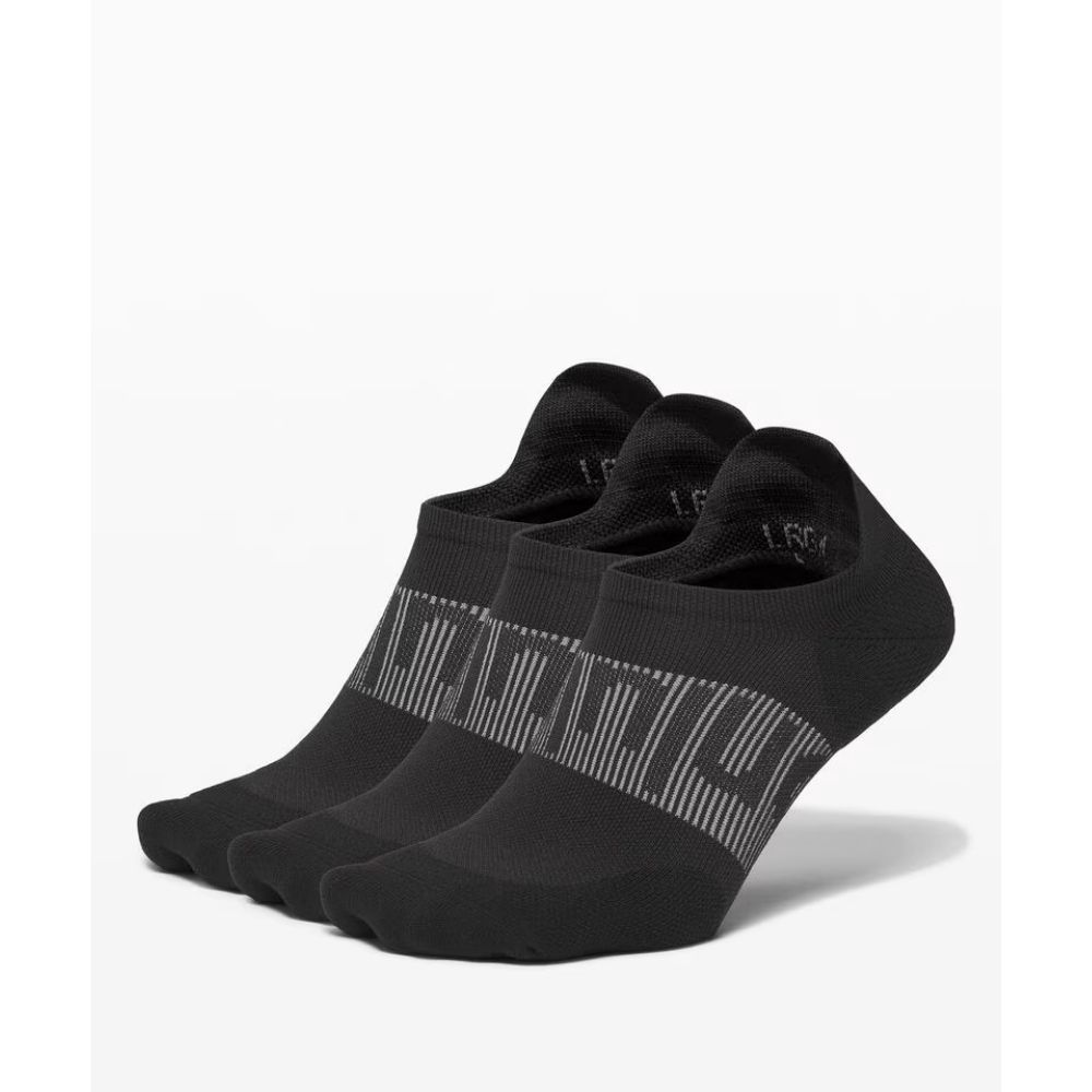 Men&#39;s Power Stride Tab Socks 3 Pack, Color: BLACK, Size: M