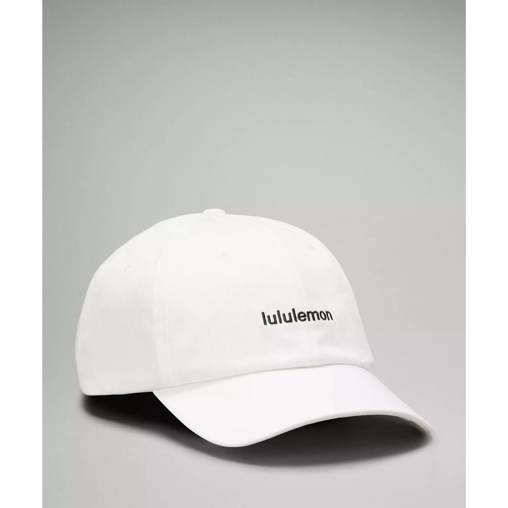 Unisex Classic Ball Cap *Wordmark, Color: WHITE/BLACK, Size: S/M