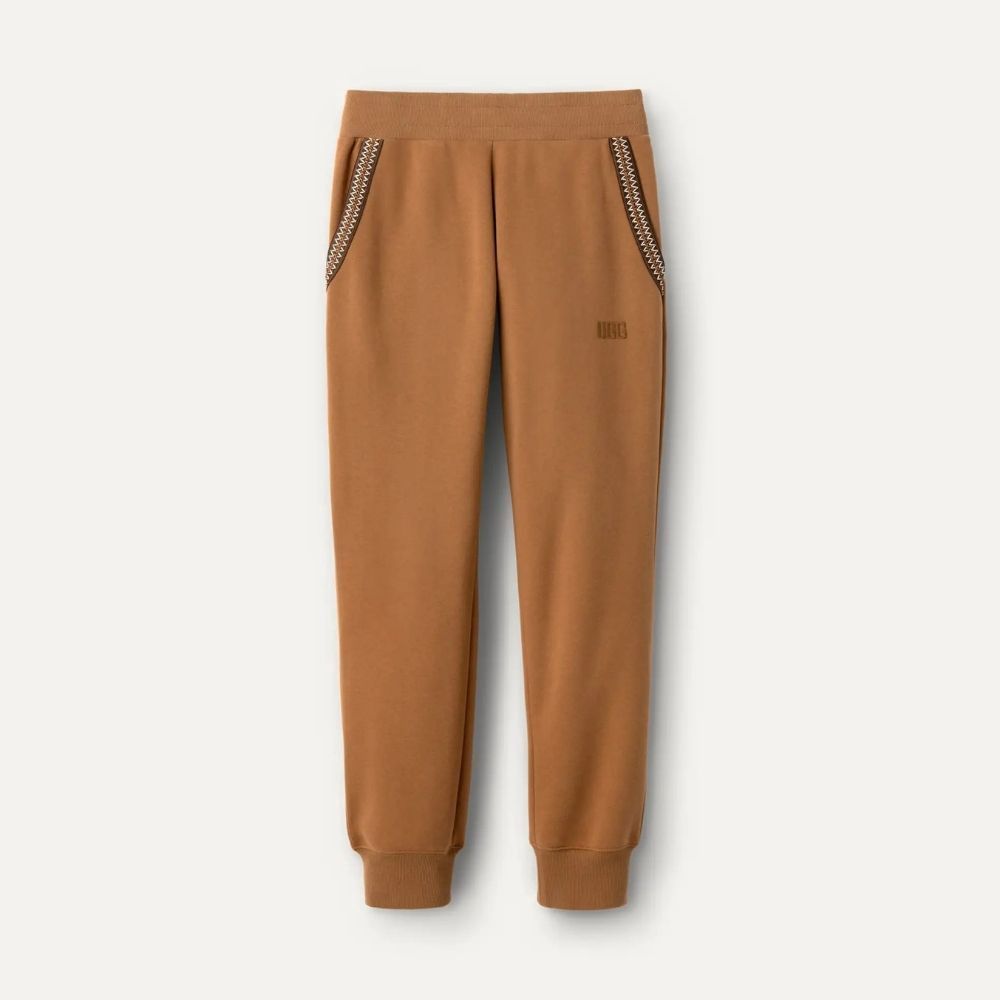 M TASMAN JOGGER M TASMAN JOGGER, Color: CHESTNUT, Size: XS