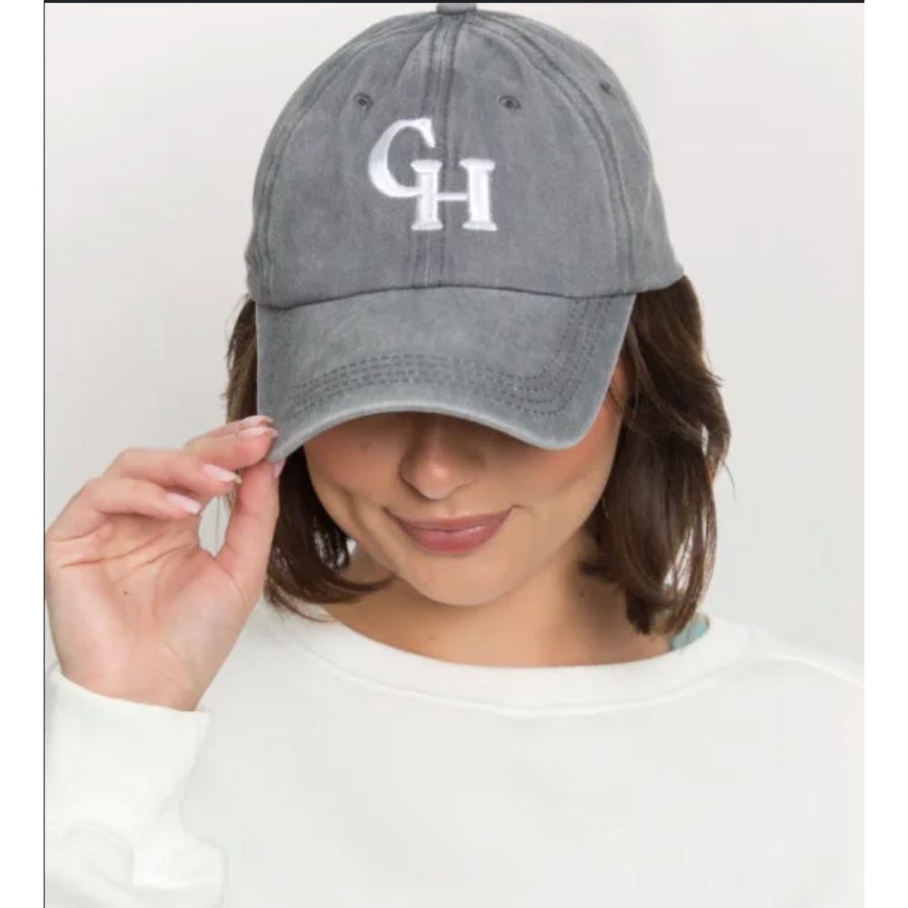 VINTAGE GREY GH UNIVERSITY HAT