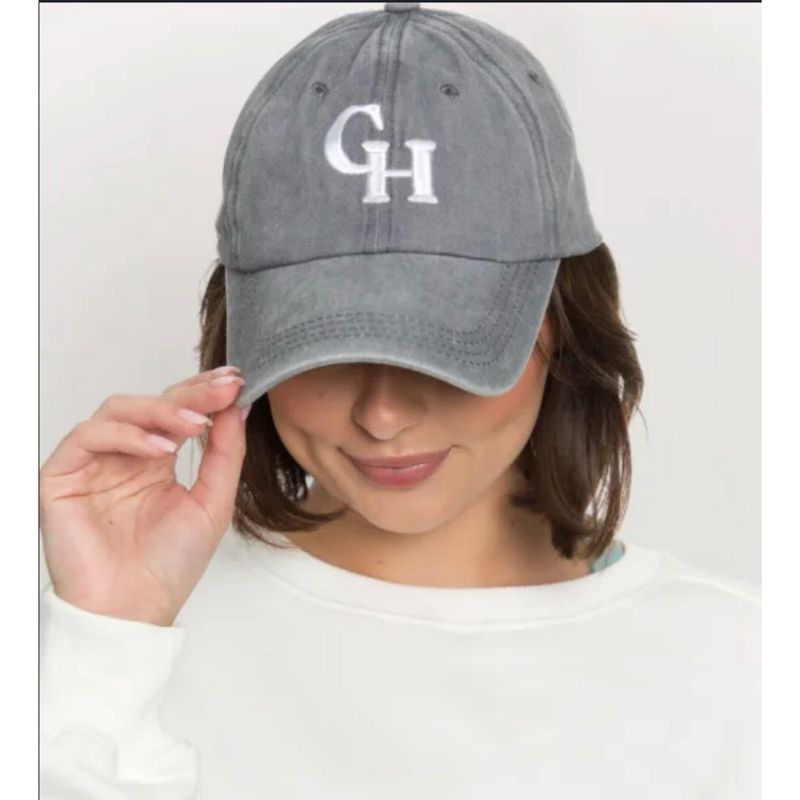 VINTAGE GREY GH UNIVERSITY HAT
