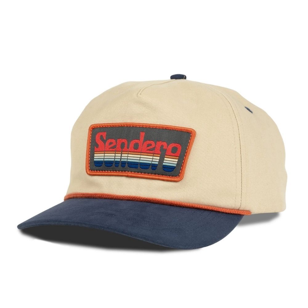 RETRO LOGO HAT, Color: CREAM/NAVY