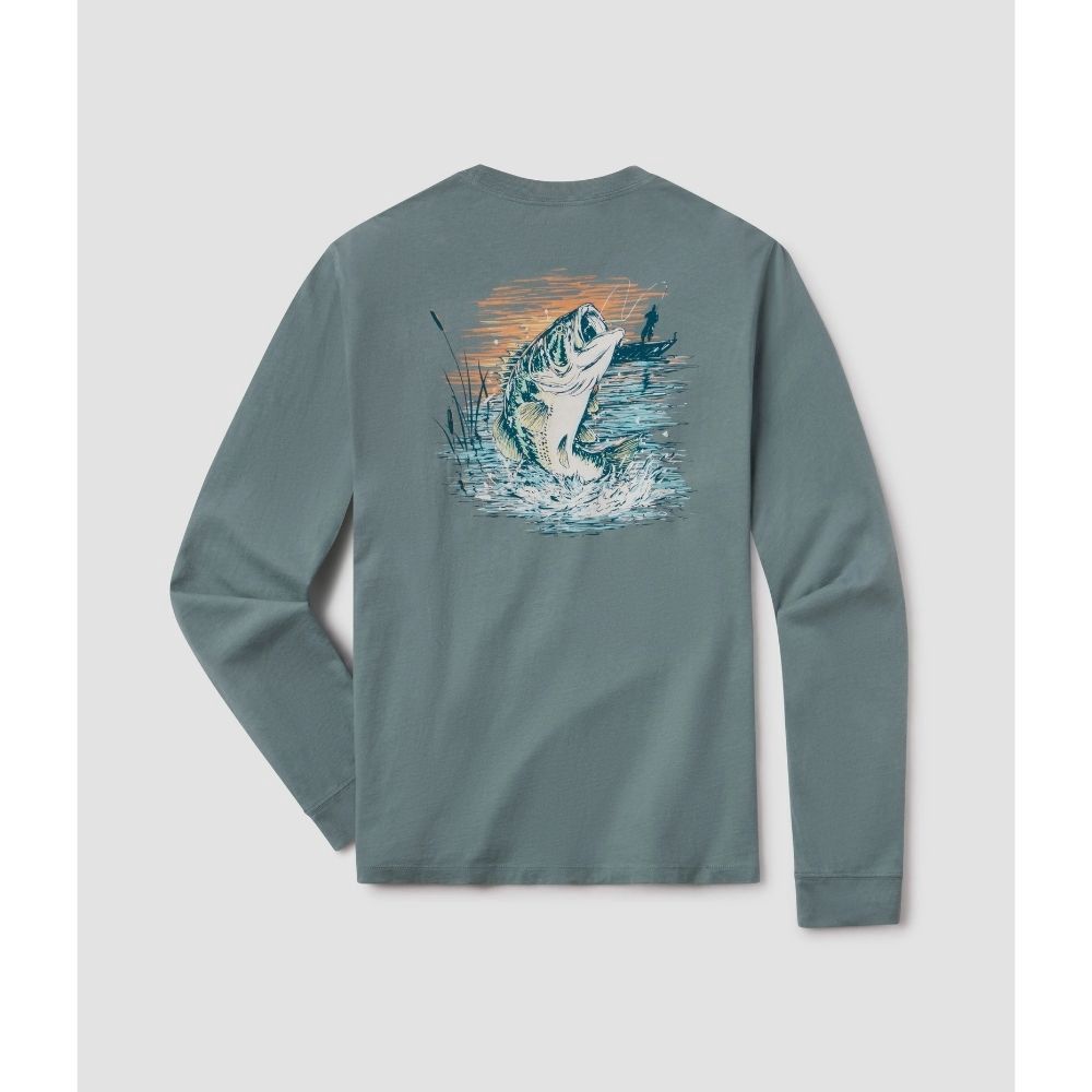 RIP IT AND STICK IT TEE LONGSLEEVE, Color: OZARK, Size: SMALL