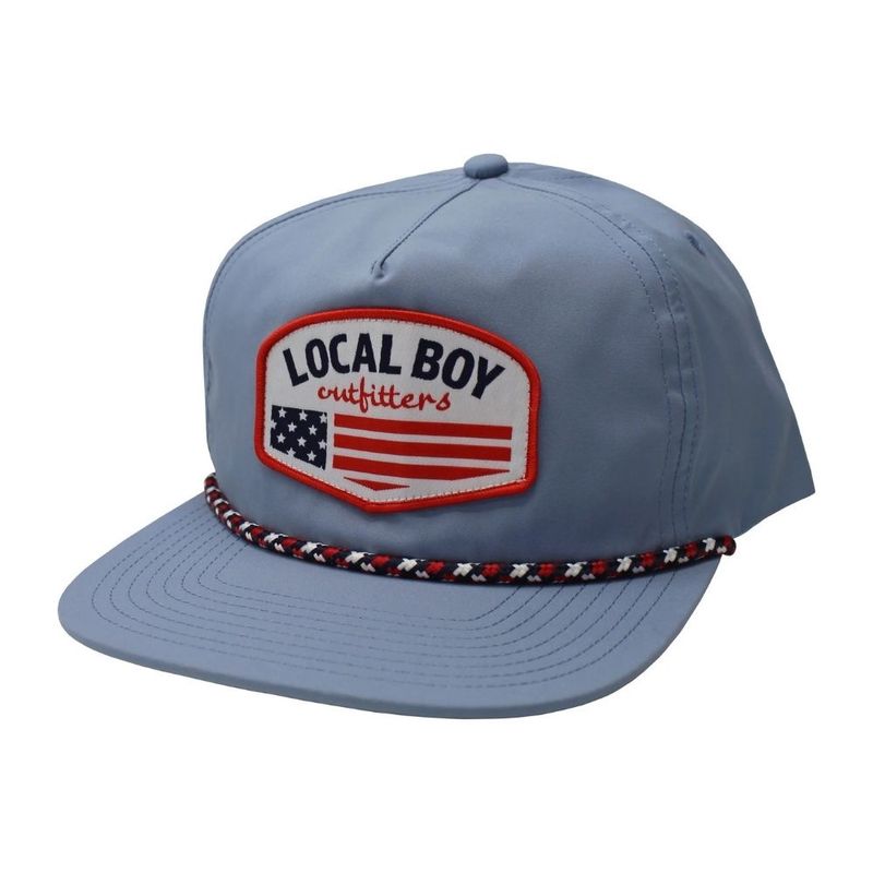 FLAG BADGE LOW PROFILE ROPE HAT