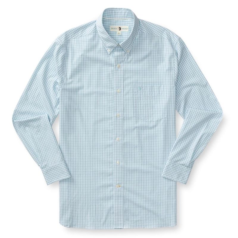 LONGSLEEVE PERFORMANCE POPLIN SPORT SHIRT - CASEY PLAID
