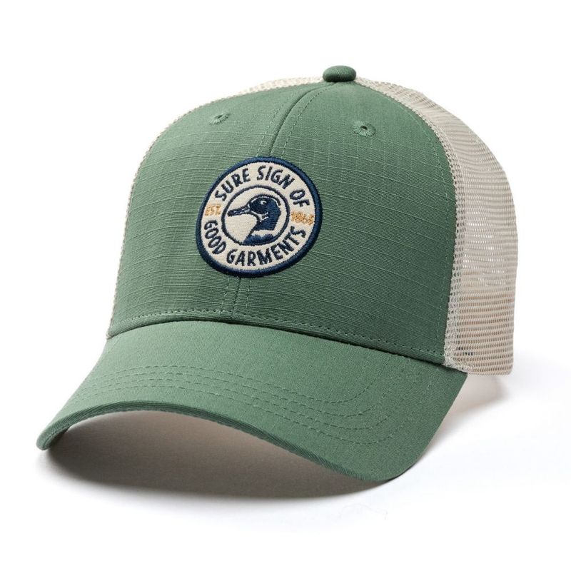 RIPSTOP UNSTRUCTURED  TRUCKER HAT