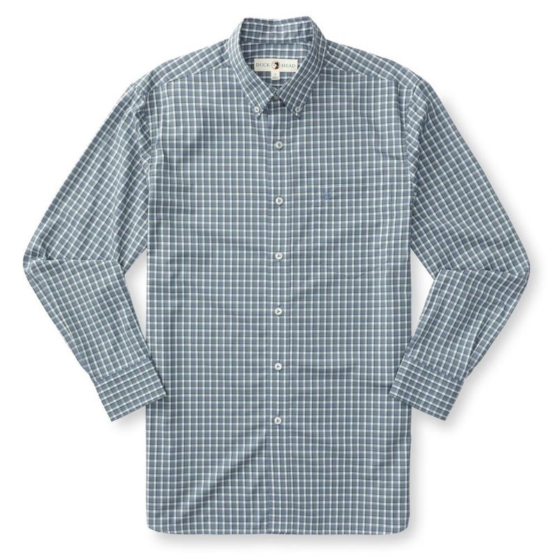 LONGSLEEVE PERFORMANCE POPLIN HARRELL PLAID SHIRT