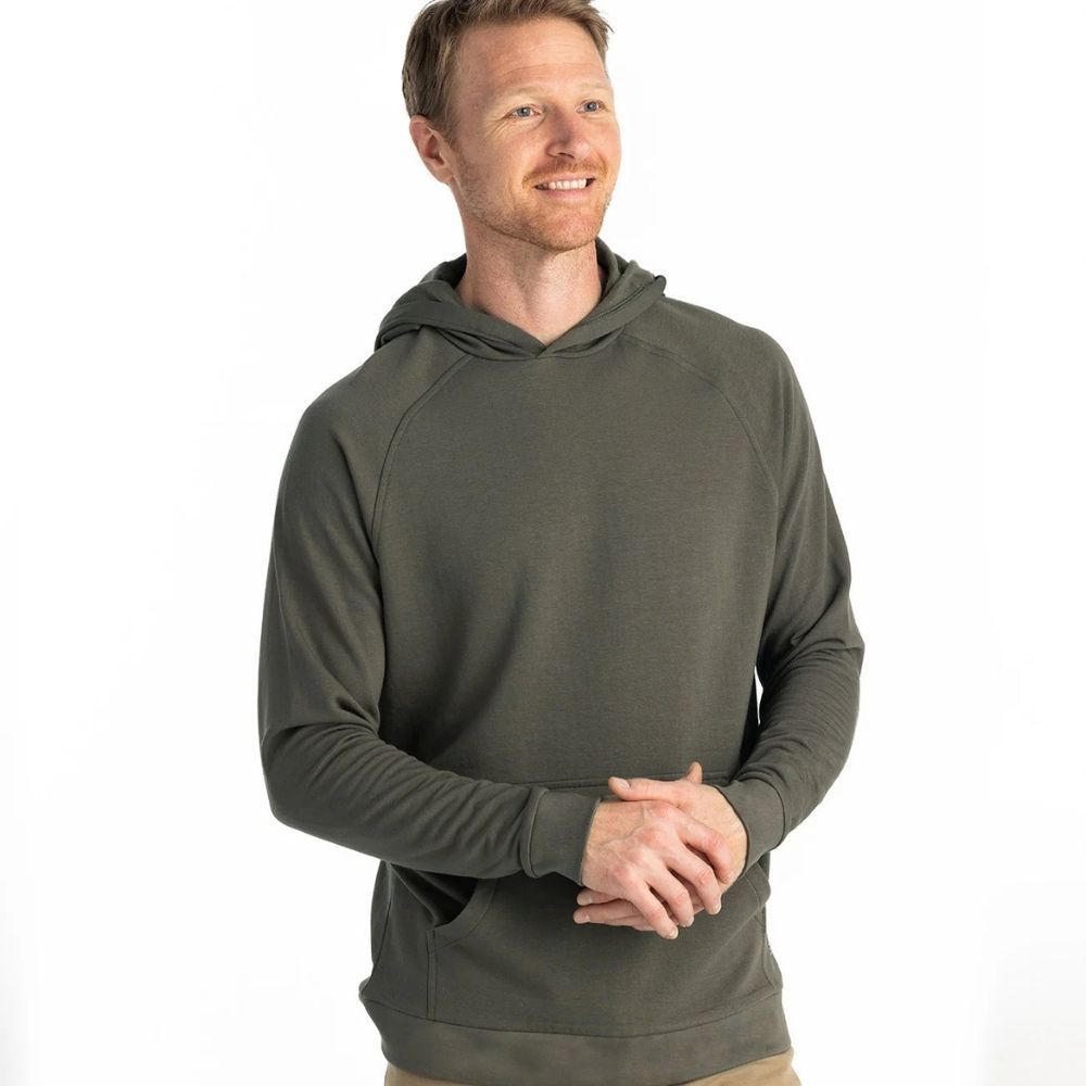M BAMBOO LIGHTWEIGHT FLEECE HOODIE