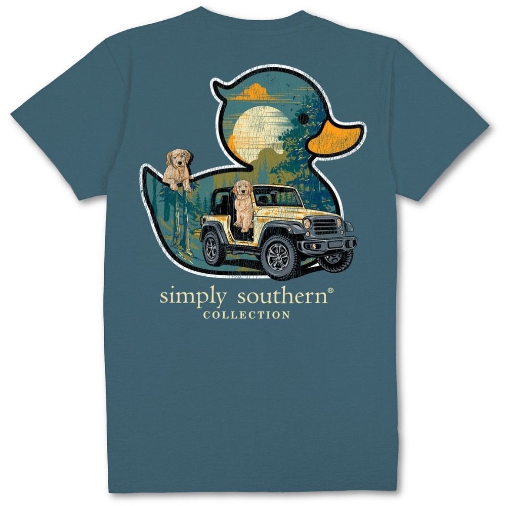 DUCK TSHIRT, Color: COMET, Size: XXLARGE