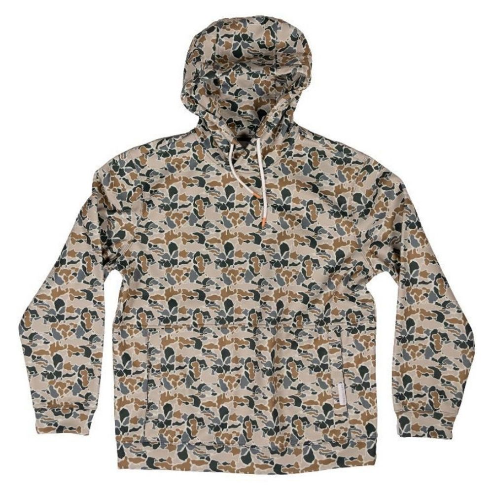 M HOODIE WILLIAM, Color: LIGHT CAMO, Size: SMALL
