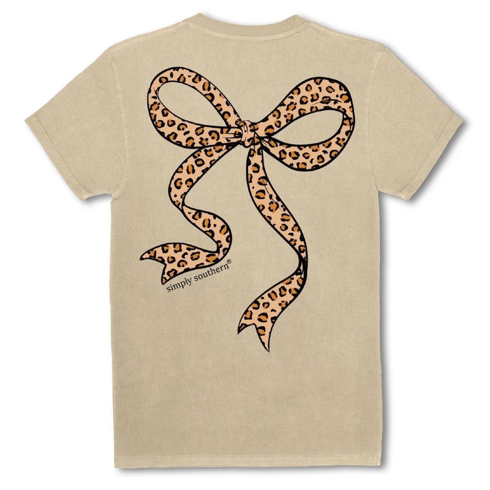 SHORTSLEEVE LEOBOW TSHIRT, Color: WASHED CREAM, Size: SMALL