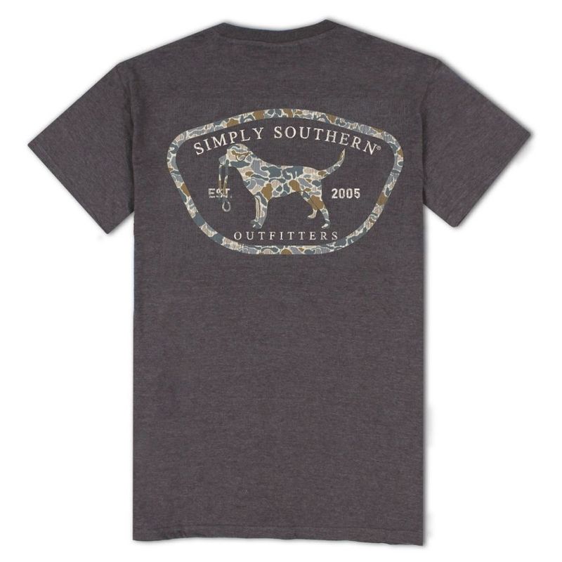 Y SHORTSLEEVE CAMO DOG TSHIRT