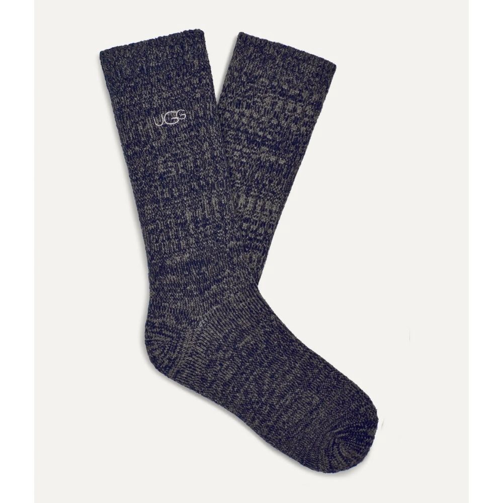 M TREY RIB KNIT CREW SOCK, Color: NAVY