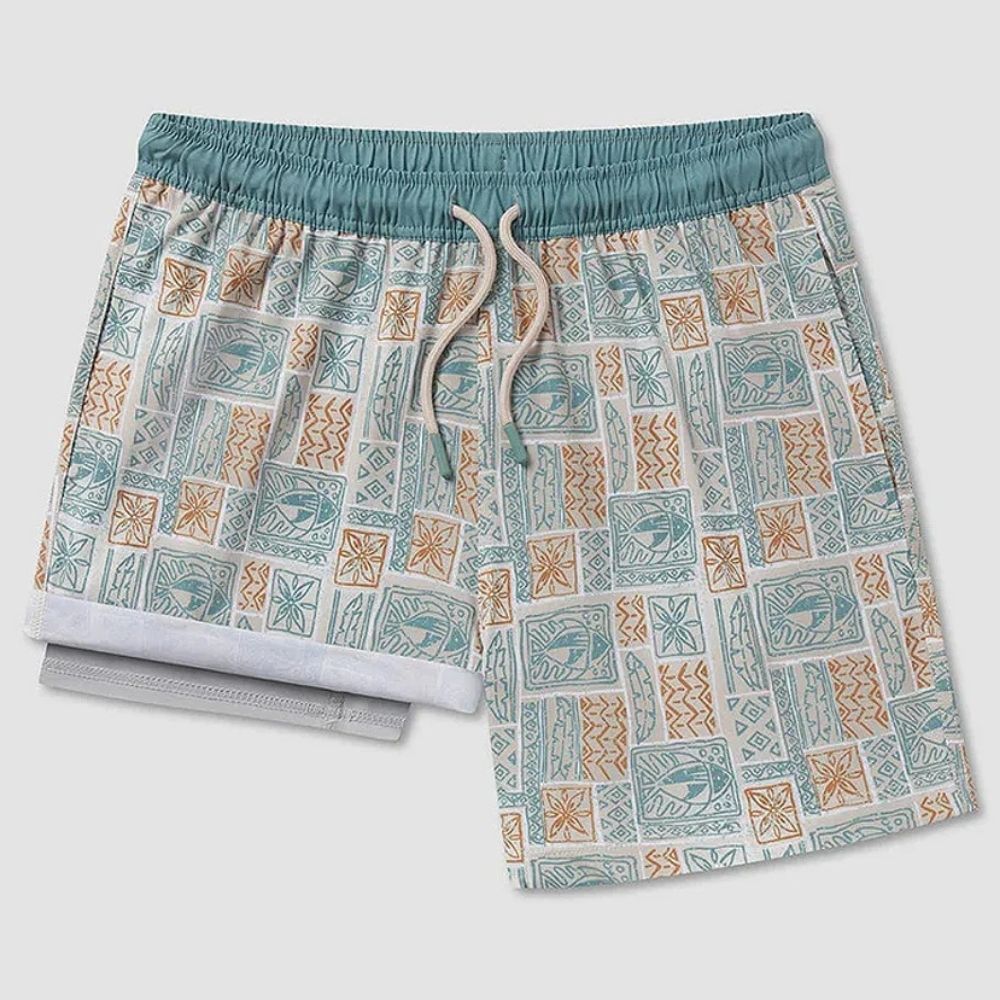 GONE FISHIN SWIM SHORTS, Color: GONE FISHIN, Size: XXLARGE