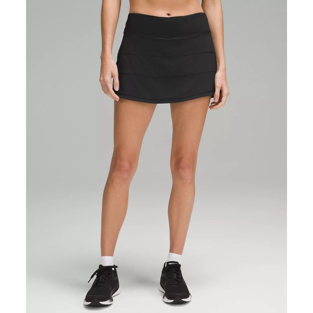 PACE RIVAL MID-RISE SKIRT, Color: Black, Size: 4