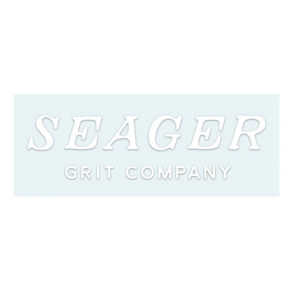 LOGO DECAL SEAGER, Color: WHITE