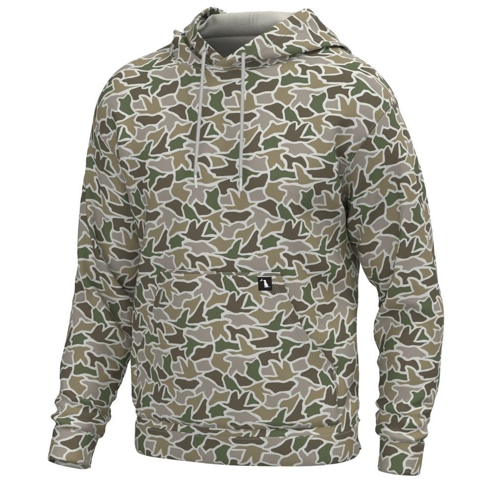 HILLTOP HOODIE, Color: DUCK CAMO, Size: MEDIUM, Style: L1300033