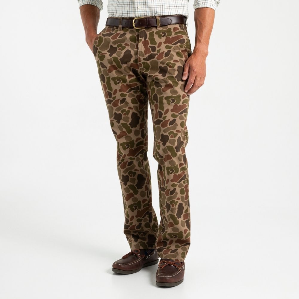 M CLASSIC FIT GOLD SCHOOL CHINO - TOASTED KHAKI CAMO, Color: TOASTED KHAKI CAMO, Size: 30X30