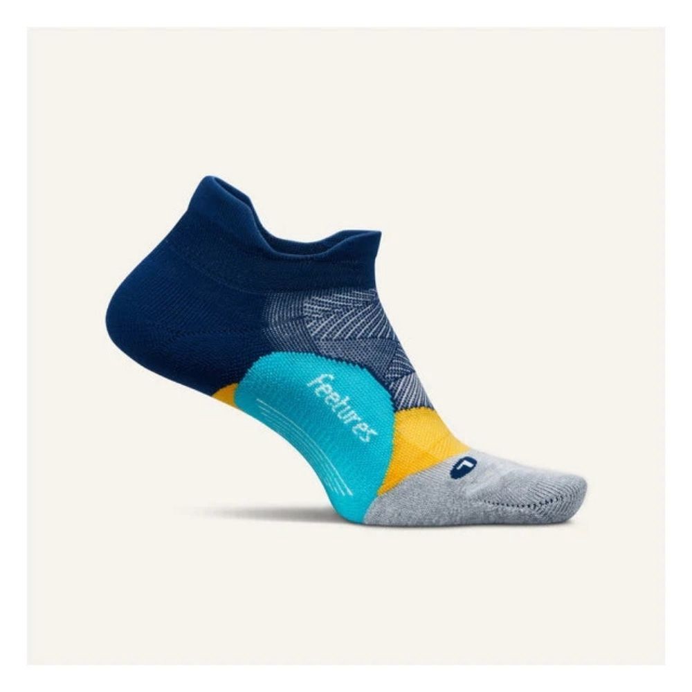 Elite Light Cushion No Show Tab Socks, Color: Nitro Navy, Color Code: 707, Size: S