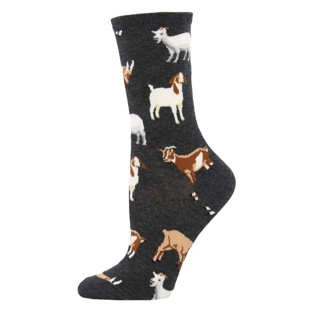 Silly Billy Socks, Color: Charcoal Heather, Size: 9-11