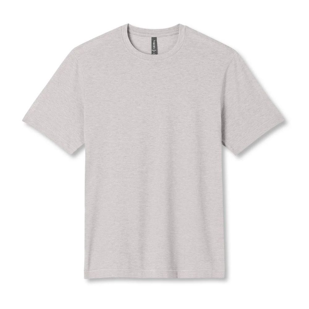 SHORTSLEEVE EVERYDAY TEE, Color: OATMEAL HEATHER, Size: MEDIUM, Style: V1064