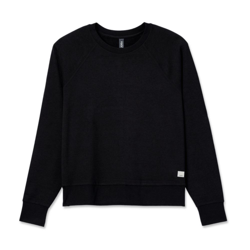 LONGSLEEVE HALO CREW, Color: BLACK HEATHER, Size: X SMALL, Style: VW241