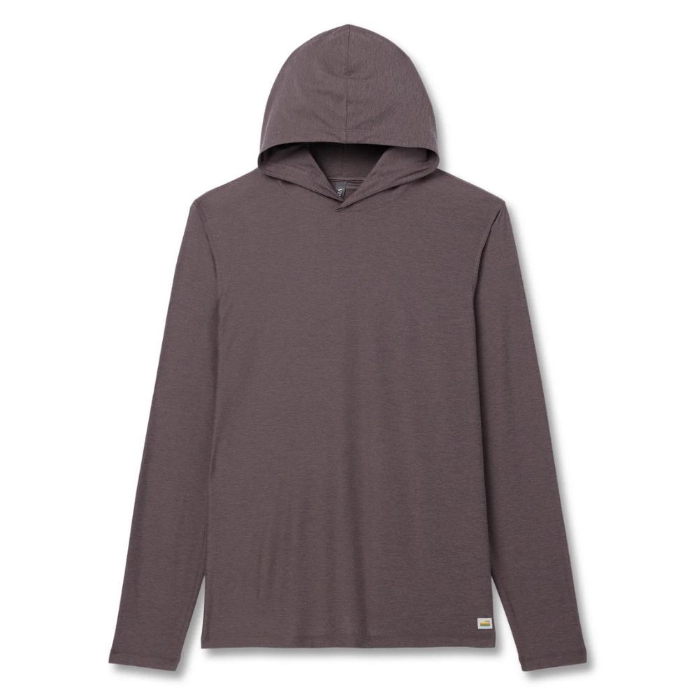 STRATO TECH HOODIE, Color: HUCKLEBERRY HEATHER, Size: MEDIUM, Style: V1019