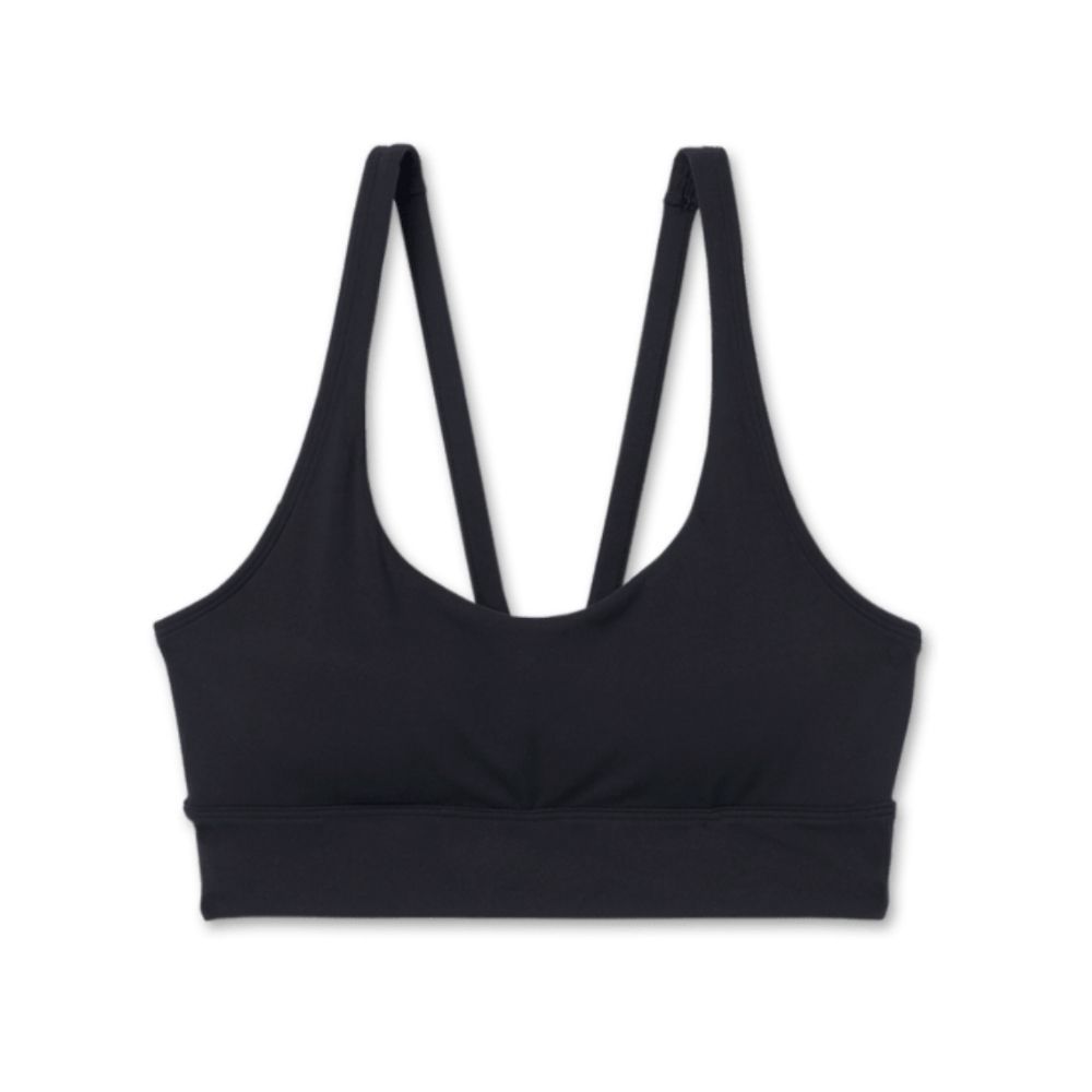 YOSEMITE LONGLINE BRA, Color: BLACK, Size: SMALL, Style: VW1192