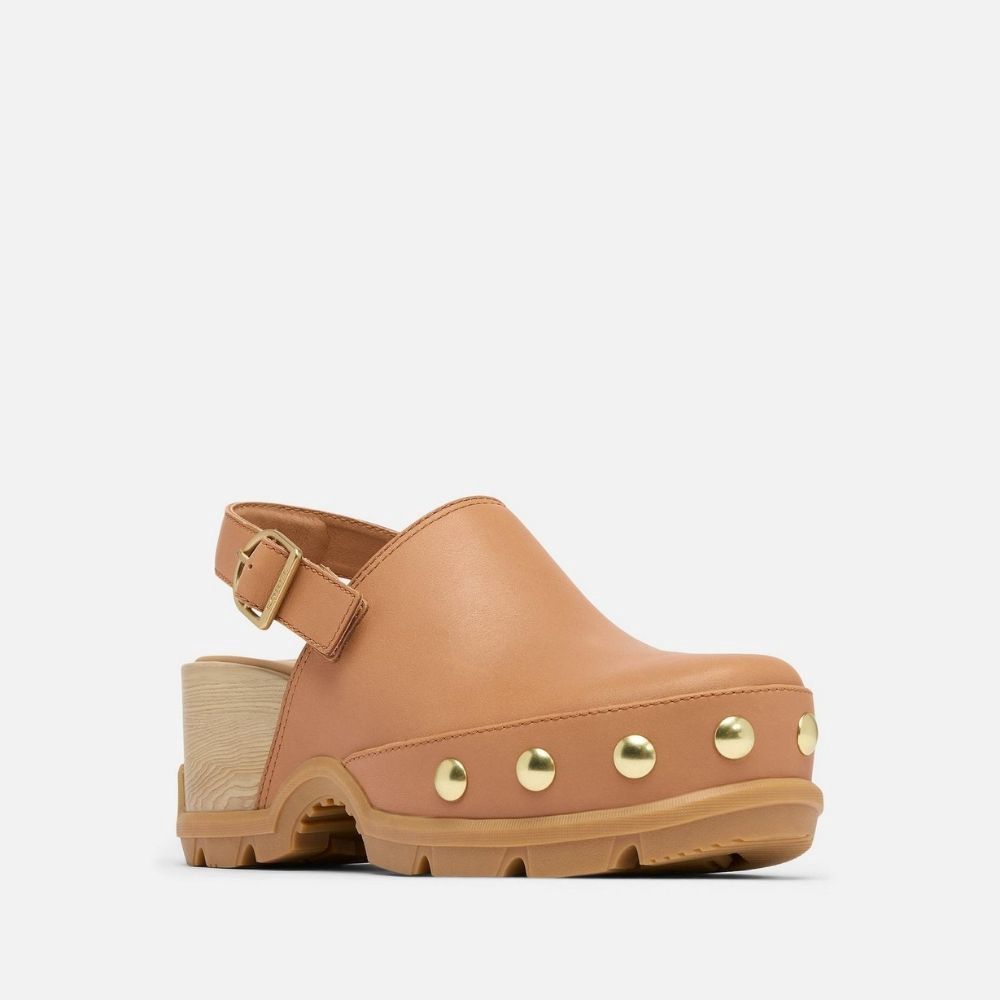 W ROAM’N CLOG RVT, Color: TAWNY BUFF | GUM, Size: 6
