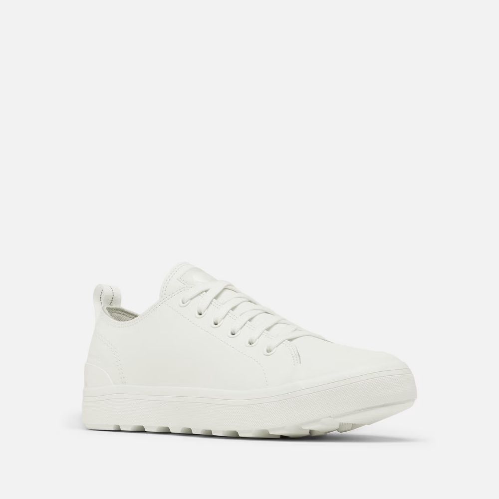 M SOREL METRO II LOW WATERPROOF, Color: SEA SALT, Size: 9