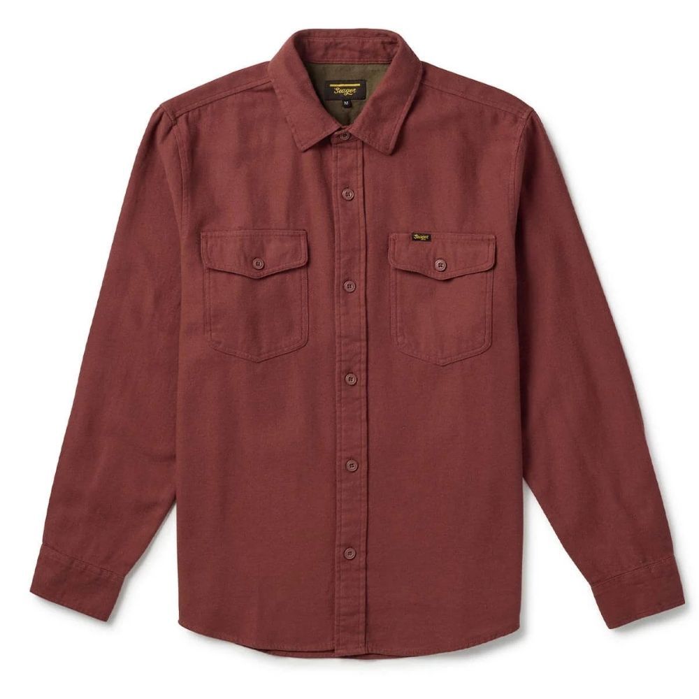 CALICO FLANNEL SOLID, Color: RED ROCK, Size: MEDIUM, Style: MSF25CALCORED