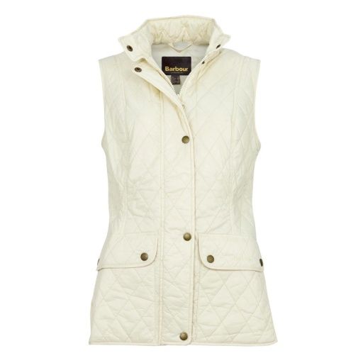 BARBOUR OTTERBURN GILET, Color: SUMMER PEARL, Size: 10