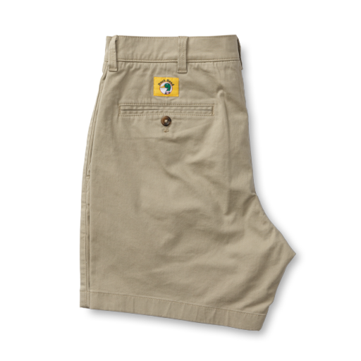 7IN GOLD SCHOOL CHINO SHORT, Color: KHAKI GOLD PATCH (230), Size: 30