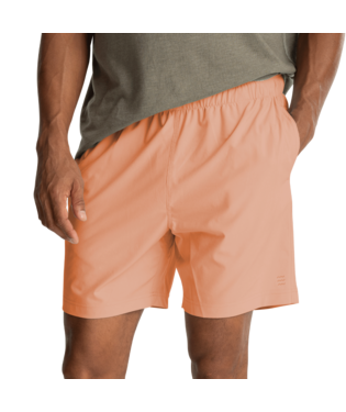 MEN BREEZE SHORT 6", Color: RUST, Size: XXXLARGE