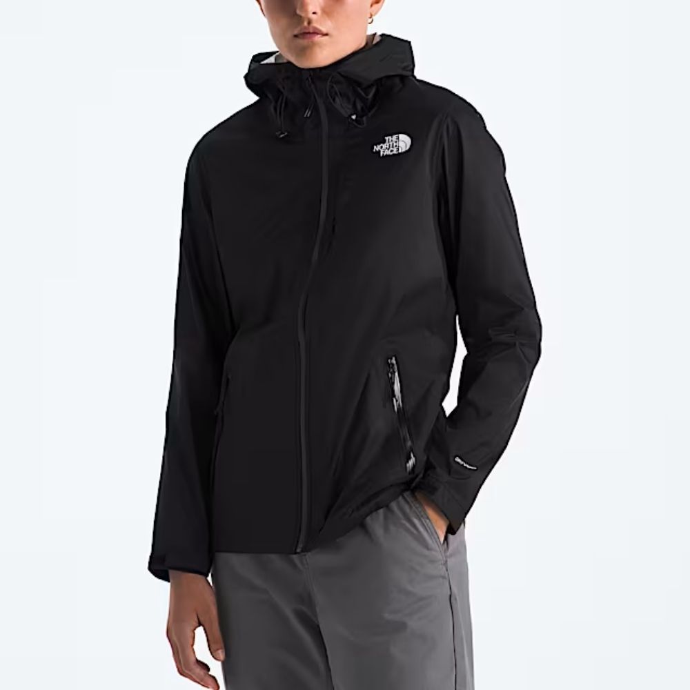 WOMEN'S ALTA VISTA RAIN JACKET, Color: TNF BLACK, Size: L