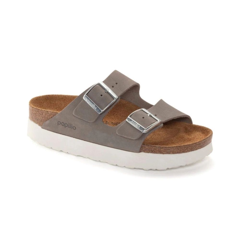 ARIZONA PLATFORM - SUEDE, Color: DOVE GRAY, Size: EU41, Width: NARROW FIT