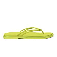 W 'AKA BEACH SANDAL, Color: CITRON, Size: 10