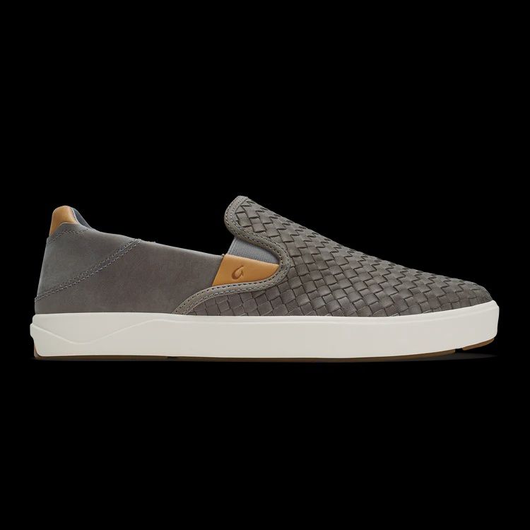 M LAE'AHI LAUHALA WOVEN LEATHER, Color: ASH, Size: 13