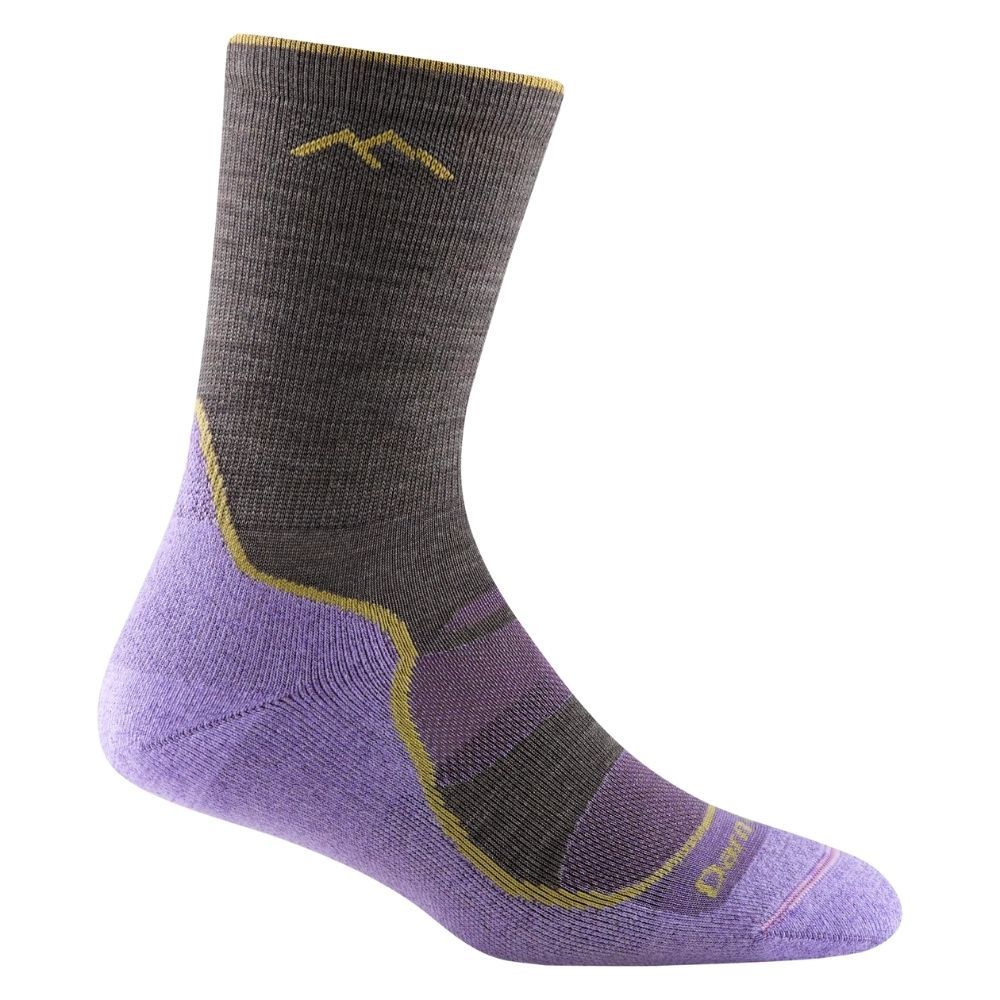 W MERINO WOOL HIKE/TREK MICRO CREW, Color: TAUPE, Size: S