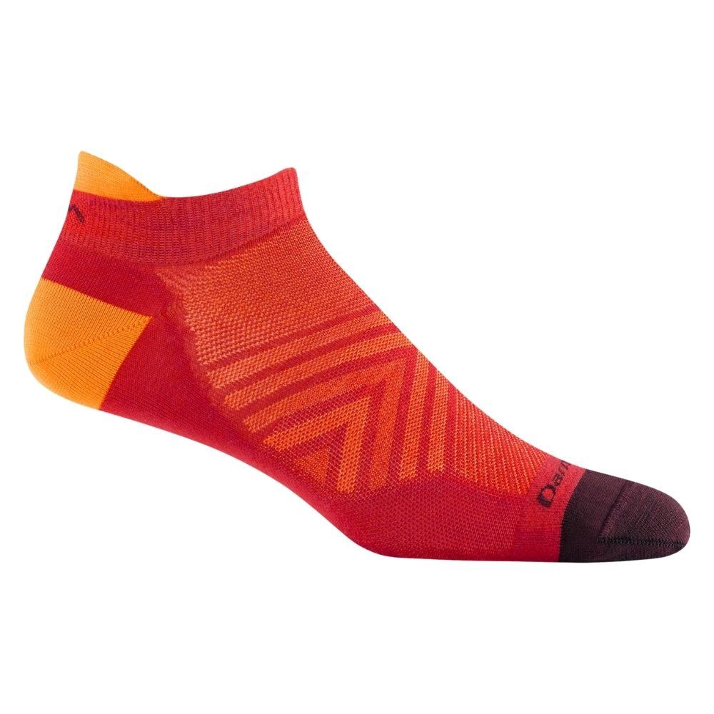 NO SHOW TAB SOCK, Color: RACE RED, Size: M